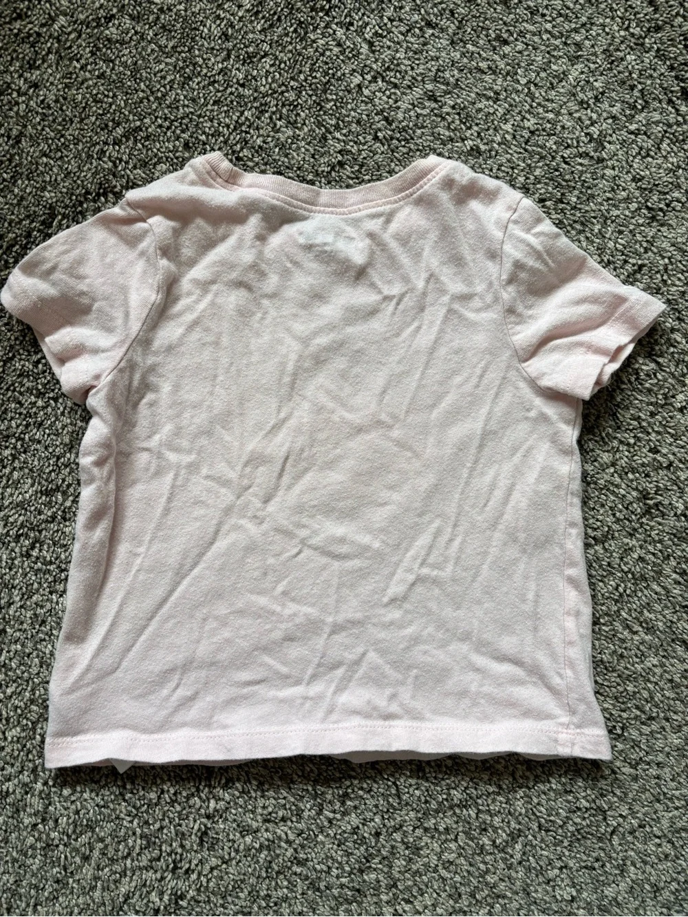Old Navy Light Pink Ballerina Graphic Short Sleeve Tee